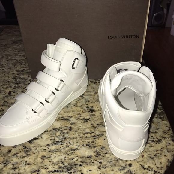 Louis Vuitton Boxing Sneaker Boots (White) US 10 - Picture 5 of 7